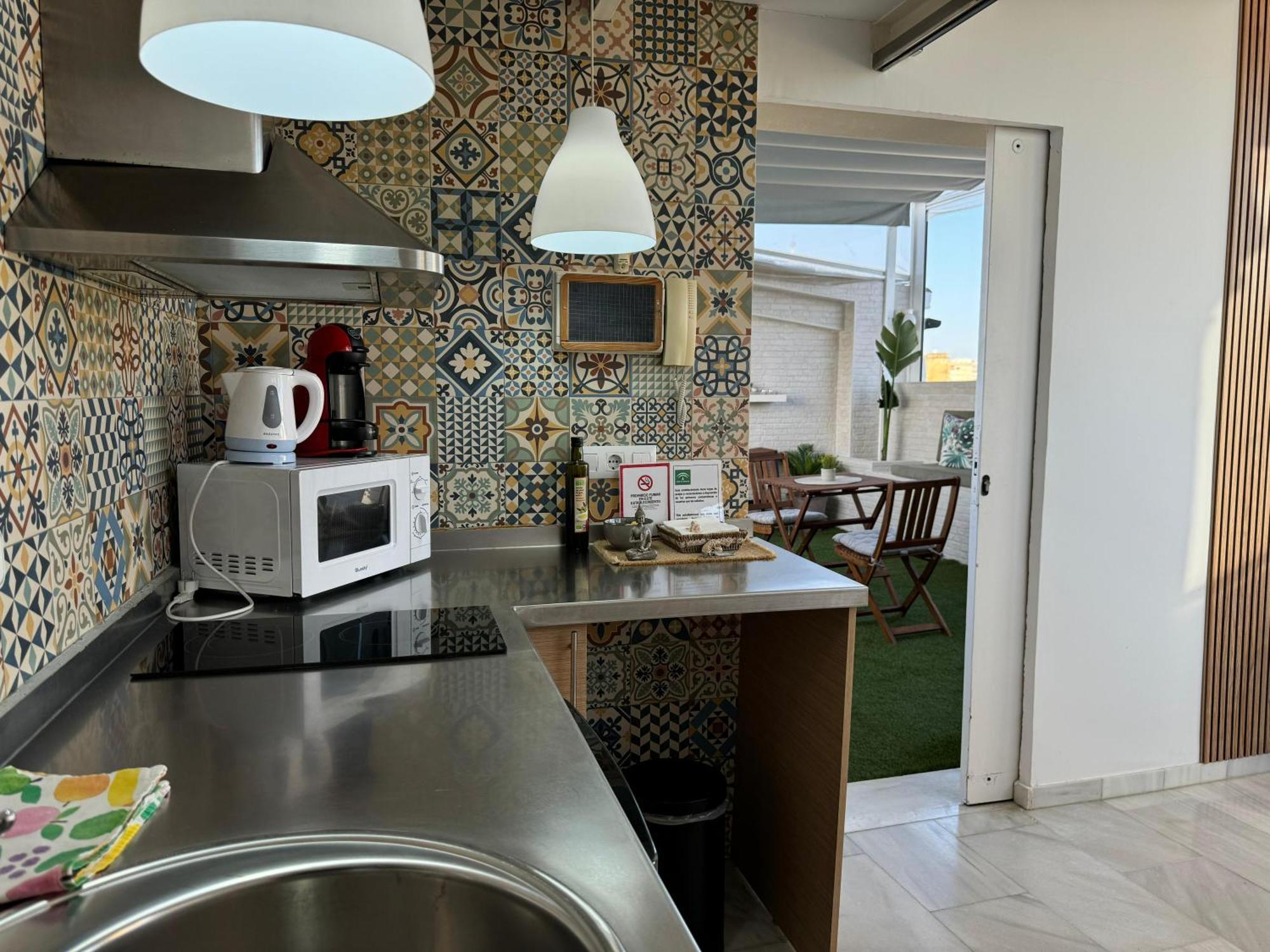 Atico De La Sultana Con Terraza Privada Apartment Cordoba Luaran gambar